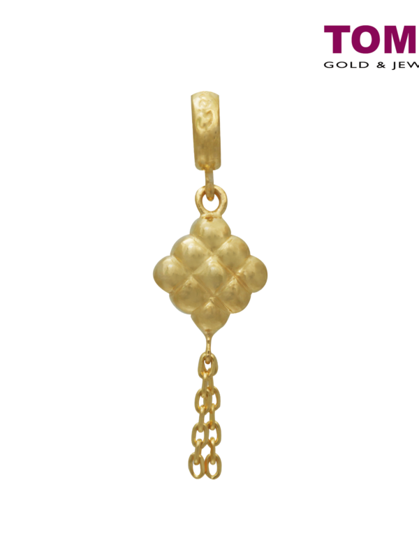 charm1 TOMEI Ketupat Chomel Charm Light of My Life, Yellow Gold 916