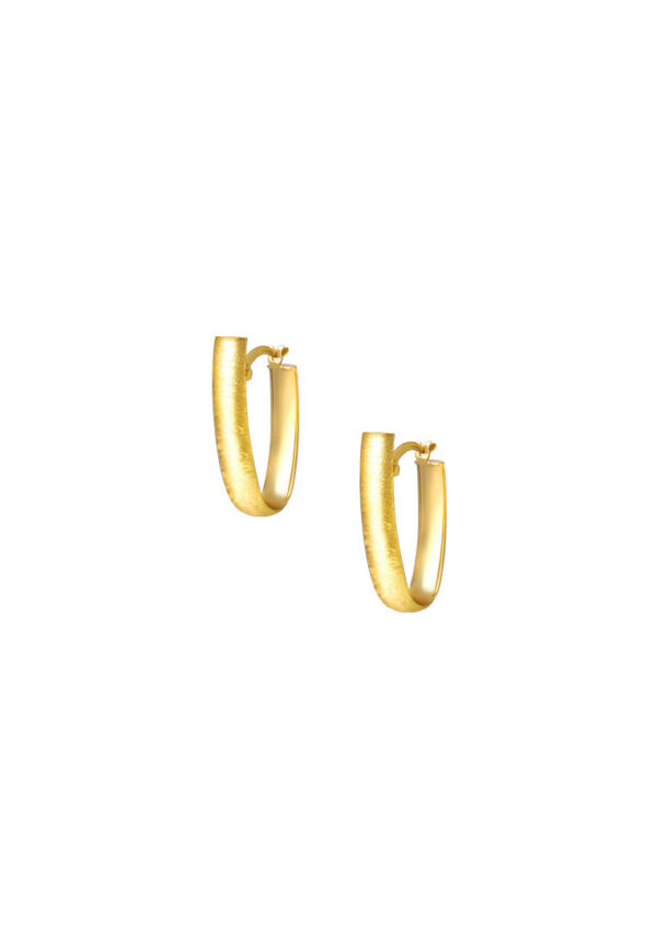 master1100x762_0059_Sony_22289_213d64cf-0b76-47f8-bf1e-c647cb04617e TOMEI Lusso Italia Matte Half Hoop Earrings, Yellow Gold 916