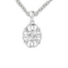 p6204_2 TOMEI Diamond Pendant Set I White Gold 585 (14K) (P6204)