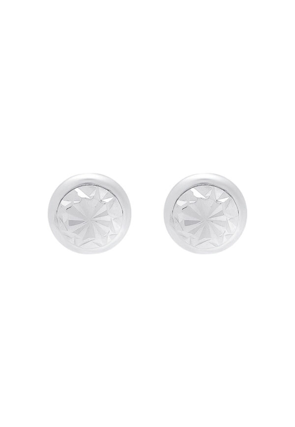 tomei_0002_Layer10VXXE13699-W-DC TOMEI Belly Button Earrings, White Gold 585