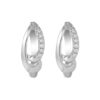tomei_0002s_0001_Layer2E1940 TOMEI Diamond Loop Earrings, White Gold 585