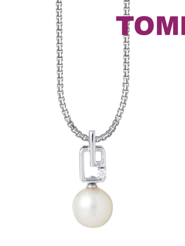 tomei_0003s_0000_ColorBalance1copy TOMEI Pearl-fection Pendant Set, White Gold 585