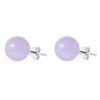 tomei_0007s_0000_Sony_51783_EG-0102J-P-1.psd TOMEI Classic Round Jade Earrings, White Gold 750