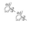 tomei_0007s_0001_Sony_20353.psdWQ28-GD TOMEI Cutie Rabbit Earrings, White Gold 750