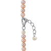 TOMEI Pearlfect Love Single Strand Necklace I Mixed Pink