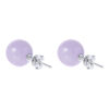 tomei_0007s_0001_Sony_51783_EG-0102J-P-3.psd TOMEI Classic Round Jade Earrings, White Gold 750