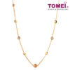 tomei_0008s_0000_tomei_01282.psdcopy TOMEI Lusso Italia Trio-Tone Long Necklace, Yellow Gold 916