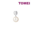 tomei_0012s_0002_Sony_04812P6274.psd TOMEI Lustrous Pearl Pendant, White Gold 750