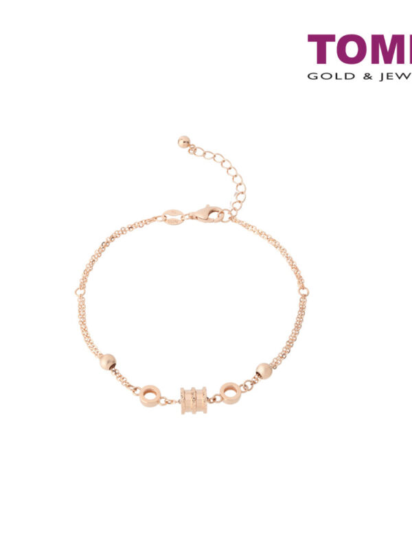 1000X1000_0002s_0002_Layer50 TOMEI Rouge Collection Bracelet, Rose Gold 750