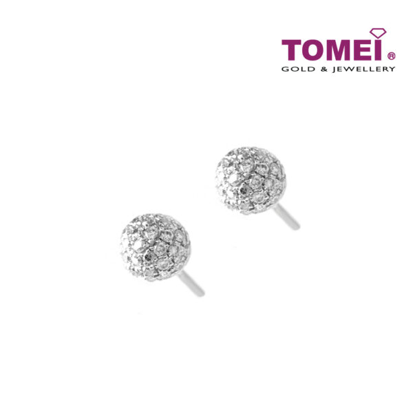 1000x1000__0001_DQ0048499_2 TOMEI Sparkling Balls Earrings, Diamond White Gold 750 (DQ0048499)