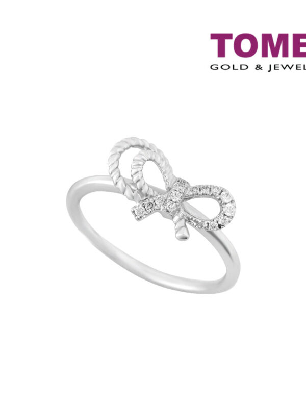 1000x1000px_D60064439_2_1 TOMEI Ribband in Bedazzling Pizzazz Ring, Diamond White Gold 375 (R073691)