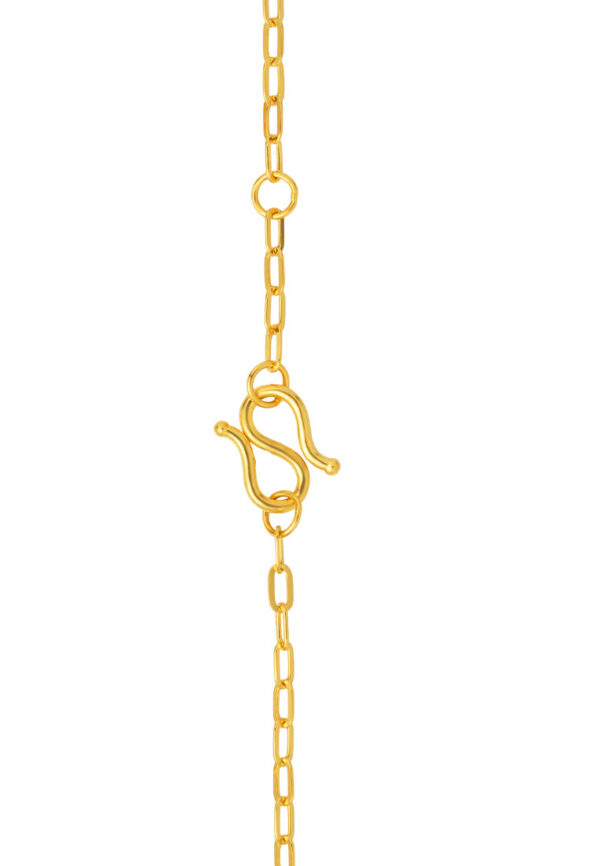 1100x762px_25Sept23_0026_XF-ZZCL-H-M TOMEI X XIFU Wofen-Hearted Bracelet, Yellow Gold 999