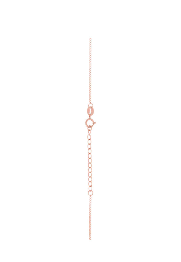 TOMEI Rouge Collection Lucky Lock Necklace, Rose Gold 750