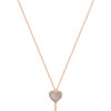 1Tomei_0016_Sony_19491_GN41-GD.psd TOMEI Rouge Collection Key Necklace, Rose Gold 750