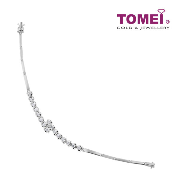 1tomei_0016s_0002_Sony_8275copy.psd TOMEI 心心相印 Heart to Heart Diamond Bracelet White Gold 750