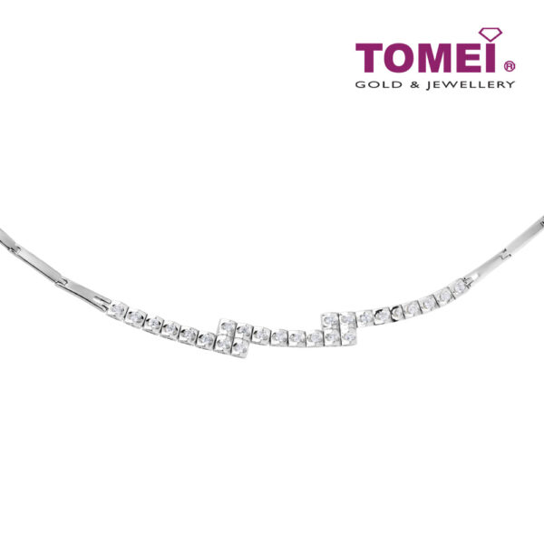 1tomei_0018s_0000_Sony_8263.psd TOMEI Tower Collection, Diamond Bracelet White Gold 375