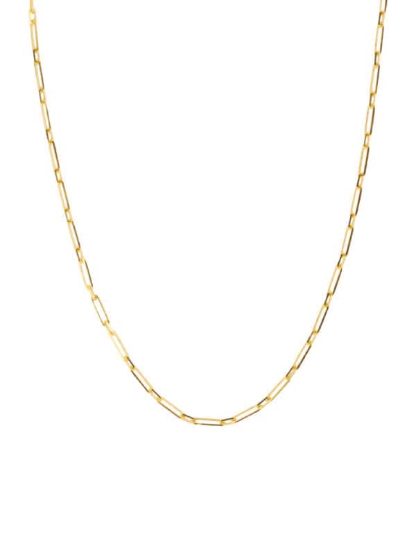 TOMEI Simplicity Sinki Necklace, Yellow Gold 916