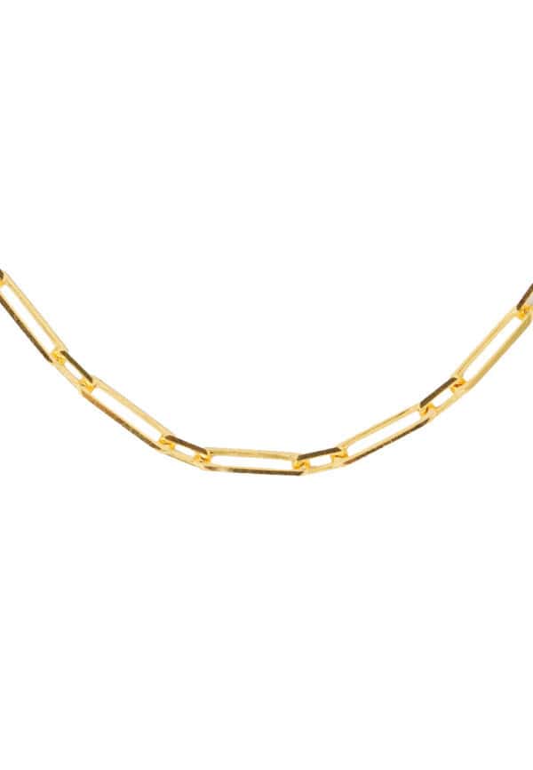 20240809072753e1722fc8e7e6a6eeb621e6b9a00a969a TOMEI Simplicity Sinki Necklace, Yellow Gold 916