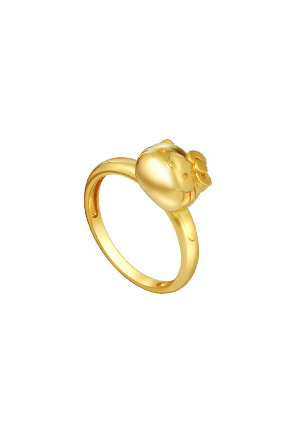 TOMEI I Sanrio Ring, Yellow Gold 916