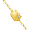 TOMEI I Sanrio Hello Kitty 50th Anniversary Bracelet, Yellow Gold 916