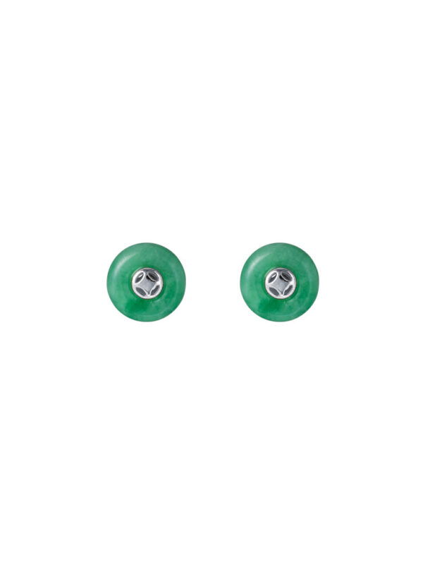 202410150239551d3a4635eb79a8604ecf176e1f547532 TOMEI Prosperity Jade Earrings, White Gold 750