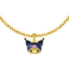 TOMEI I Sanrio Kuromi Pendant, Yellow Gold 916