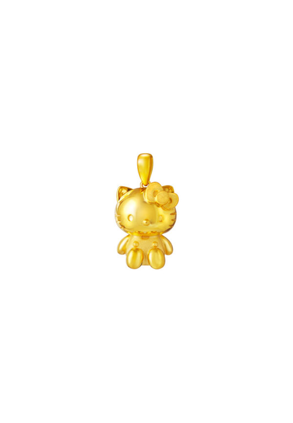 20241024033451c1145162c16c9505c316fd557b6bd485 TOMEI X SANRIO Hello Kitty Pendant, Yellow Gold 916