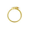 TOMEI I Sanrio Kuromi Ring, Yellow Gold 916