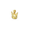 TOMEI I Sanrio Kuromi Head Pendant, Yellow Gold 916