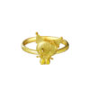 TOMEI I Sanrio Kuromi Ring, Yellow Gold 916