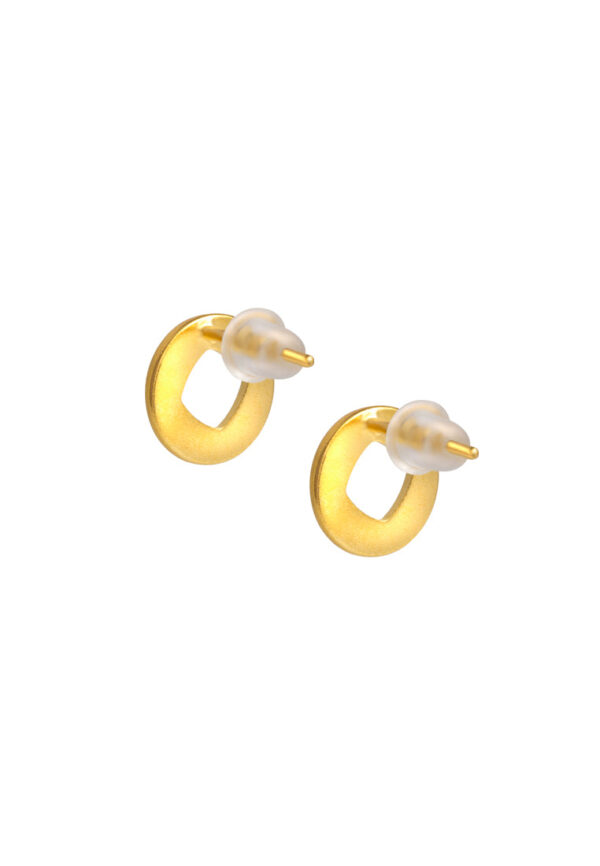 20241219010634a12422ee7e100fe0764d7ae09cef9421 TOMEI x XIFU 【吉鲤】Auspicious Koi Earrings, Yellow Gold 999