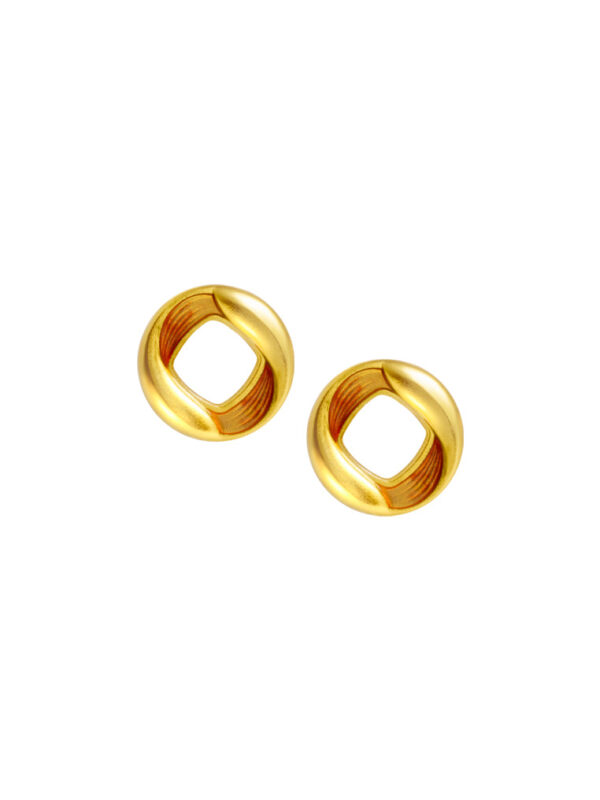 20241219010634fa38ff7542fe6aa3d1b7597bf5f37071 TOMEI x XIFU 【吉鲤】Auspicious Koi Earrings, Yellow Gold 999