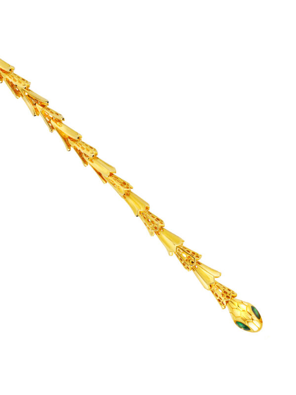 202412240242053207810798d21787c491968b763609d9 TOMEI x XIFU 【灵蛇系列】Snake Series Bracelet, Yellow Gold 999 (5D)