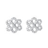 2024122802550706ee61c921cdd9fa8e386c3e6435b5e4 TOMEI Ruyi Knot Diamond Earrings, White Gold 750