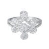 2024122802580207795a0c62f71bf019458f434f8576de TOMEI Ruyi Knot Diamond Ring, White Gold 750