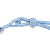 TOMEI Chomel I Sanrio Cinnamoroll 5D Charm with Blue Rope Bracelet, Yellow Gold 999