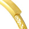 TOMEI Sri Puteri Heritage Styled Bangle, Yellow Gold 916