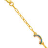 762x1100_0010_HK-C-YG1654B-EC_2 TOMEI I Sanrio Cinnamoroll Bracelet, Yellow Gold 916