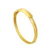 TOMEI Sri Puteri Heritage Styled Bangle, Yellow Gold 916