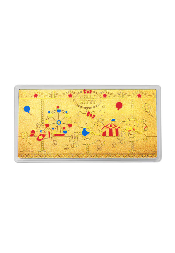 TOMEI I Sanrio Hello Kitty Gold Wafer 0.5G, Yellow Gold 9999