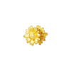 TOMEI Chomel Collection Sunflower Charm, Yellow Gold 916