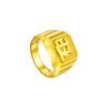 762x1100_0020_DSC09497_9O-YG1054R-1C TOMEI Wang-Zi Men's Ring, Yellow Gold 916