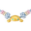 TOMEI Chomel I Sanrio Cinnamoroll 5D Charm with Blue Rope Bracelet, Yellow Gold 999