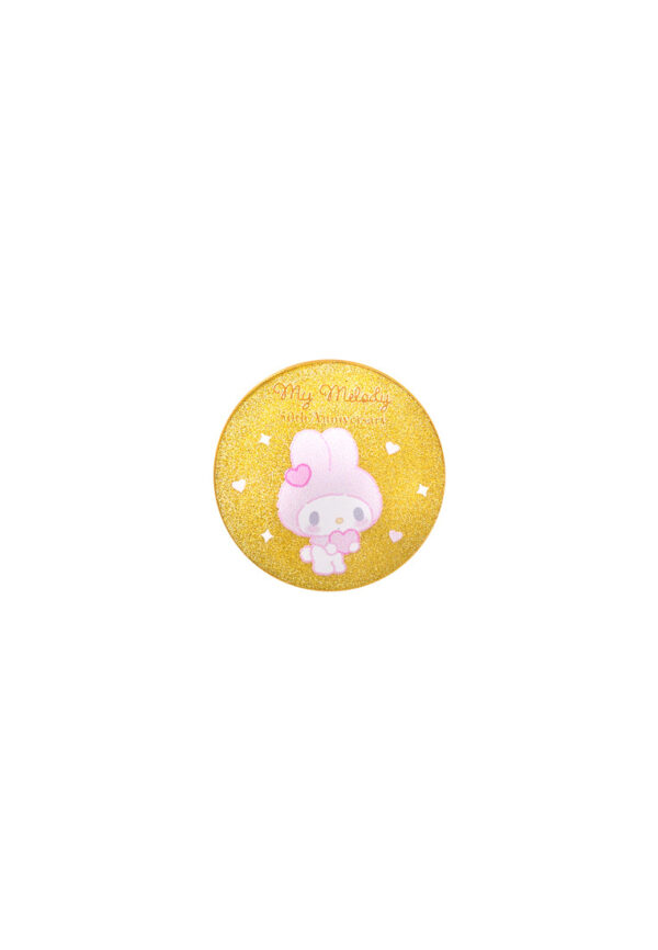TOMEI I Sanrio My Melody 50th Anniversary Gold Wafer 0.2G, Yellow Gold 9999