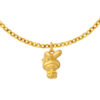 TOMEI I Sanrio Chubby My Melody Pendant, Yellow Gold 999