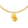 TOMEI I Sanrio Chubby Hello Kitty Pendant, Yellow Gold 999