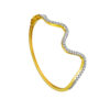 762x1100_0039_Sony_51866DC-YG1691B-2C TOMEI Diamond Cut Collection Wavy Bangle, Yellow Gold 916