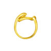 762x1100_0043_Sony_51842AS-YG1131R-1C_3 TOMEI Anastasia Curving Ring, Yellow Gold 916