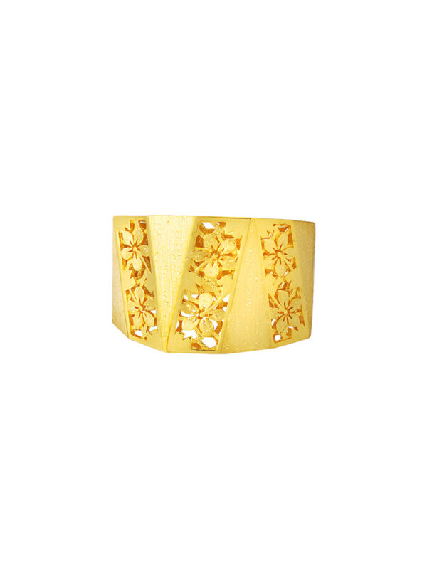 762x1100_0085_DSC05253SP-YG1046R-1C_2 TOMEI Sri Puteri, The Kerawang Series Ring, Yellow Gold 916