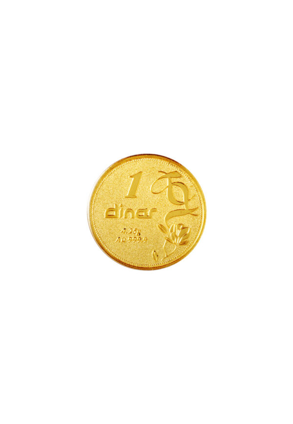 TOMEI [1 Dinar] Gold Bar I Fine Gold 9999